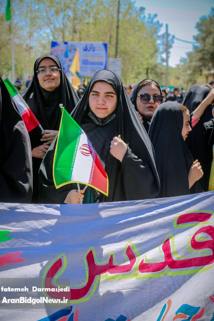 گزارش تصویری از حضورپرشور مردم در راهپیمایی روزقدس (بخش دوم)